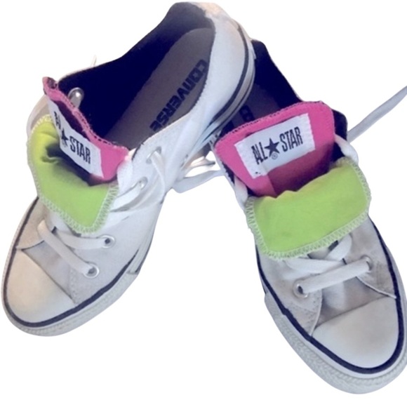 Converse double tongue Chuck Taylor sneakers - Picture 1 of 9